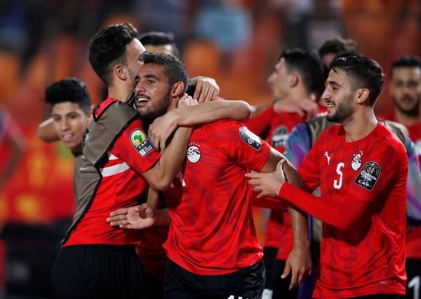 لاعبو منتخب مصر الأولمبي