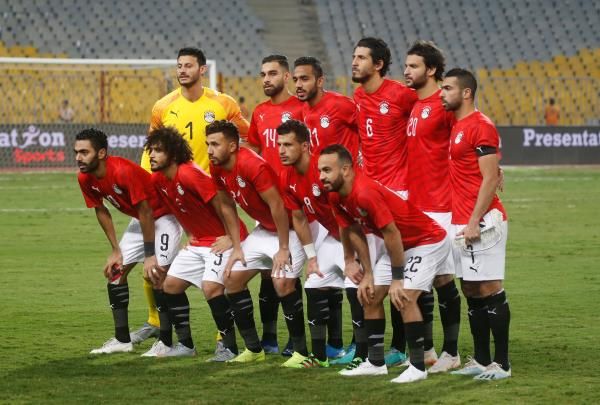 لاعبو منتخب مصر
