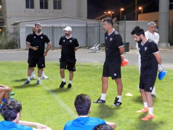 من تدريبات الفريق