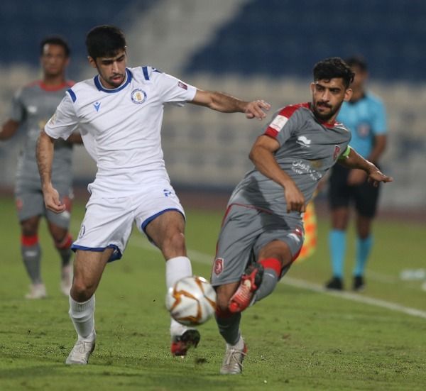 من مباراة الخور والدحيل