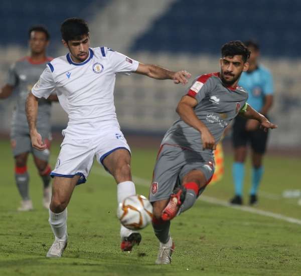 من مباراة الخور والدحيل