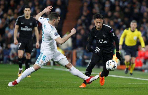 نيمار من مباراة سابقة ضد ريال مدريد