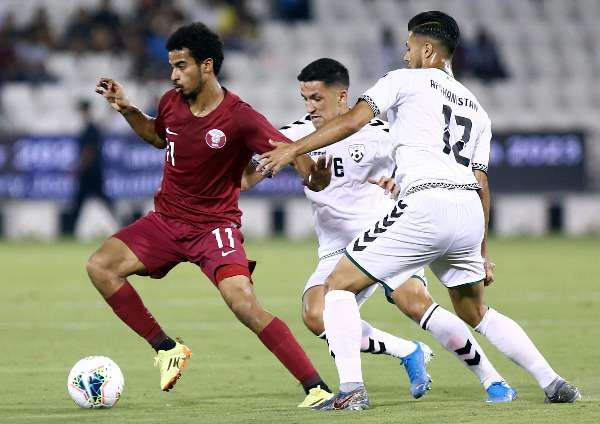 من لقاء الذهاب بين المنتخبين