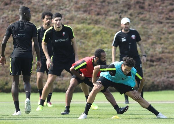 من تدريبات قطر