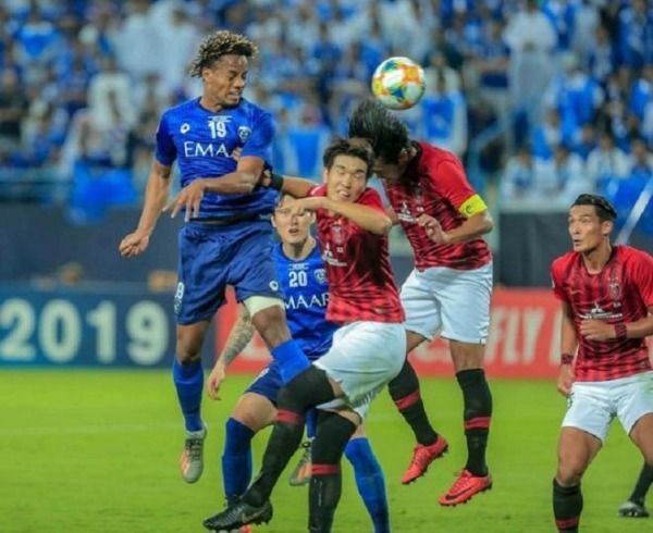 من لقاء الهلال أوراوا ذهابا