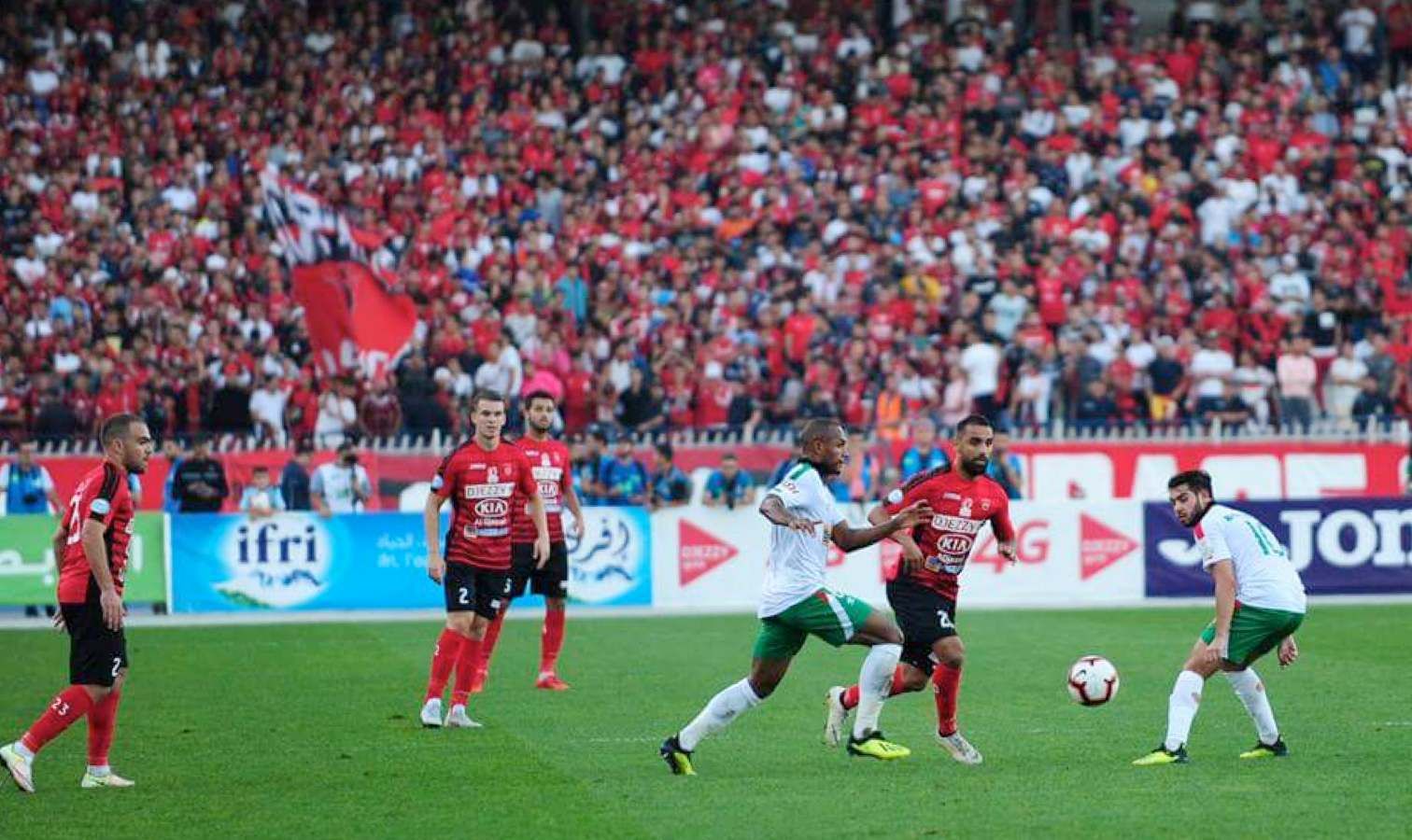 من لقاء سابق بين الفريقين