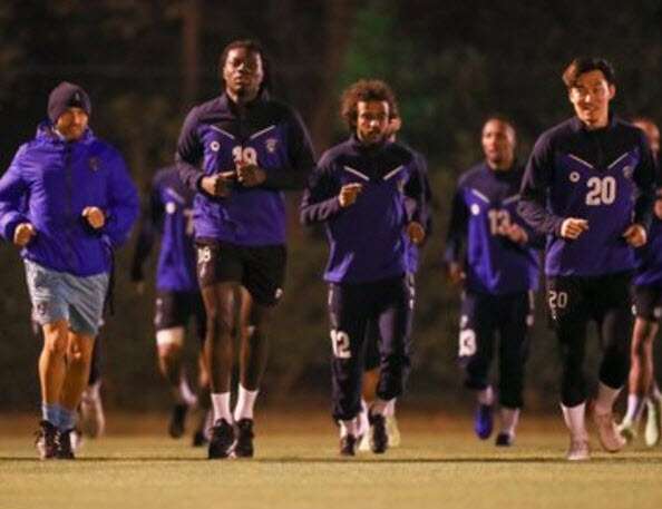 جانب من التدريبات