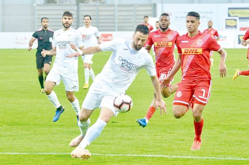 من منافسات الدوري البحريني