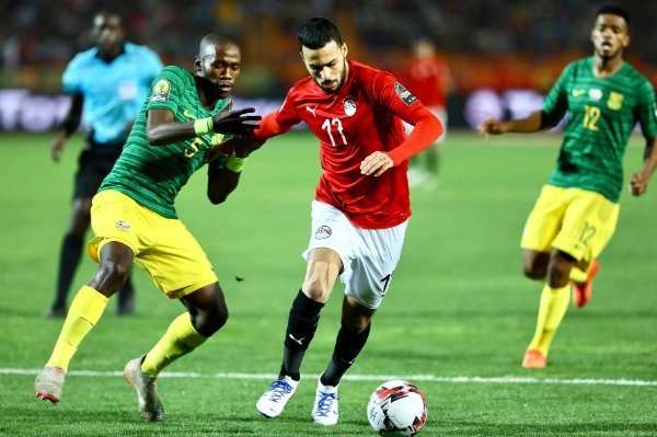 لقطة من المباراة