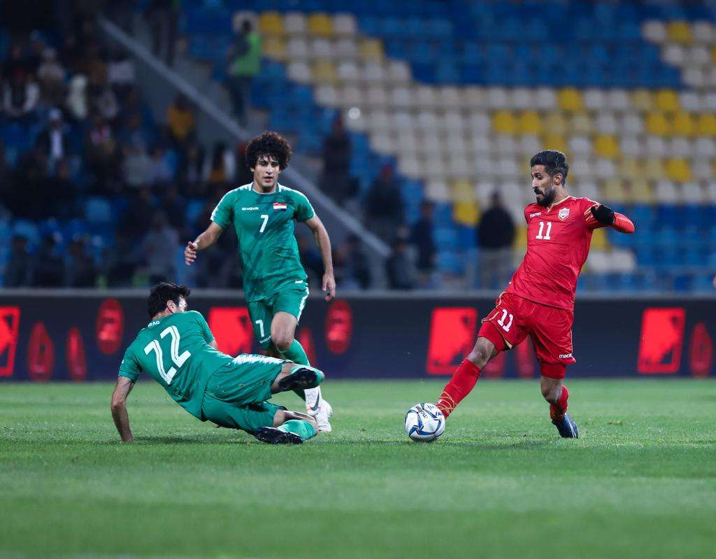 من لقاء البحرين والعراق