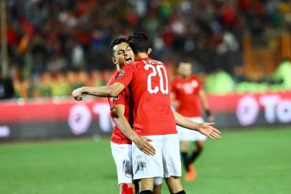 فرحة لاعبي المنتخب الأولمبي