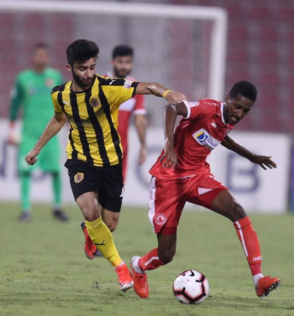 قطر والعربي - مباراة سابقة