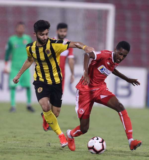 قطر والعربي - مباراة سابقة