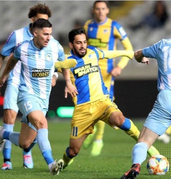 التعمري خلال المباراة