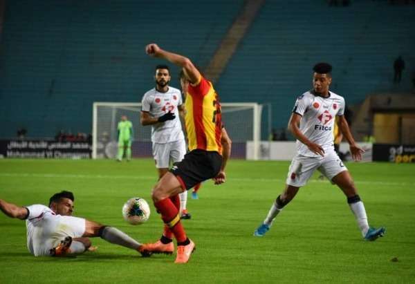 لقطة من مباراة الترجي وأولمبيك آسفي