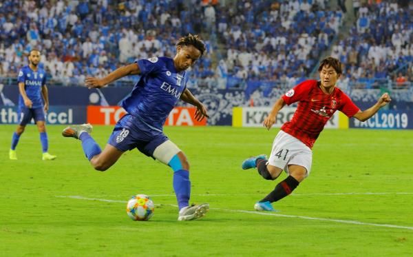 جانب من المباراة النهائية بين الهلال وأوراوا