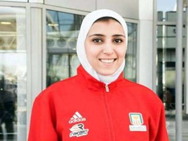 جيانا فاروق بطلة الكراتيه المصرية