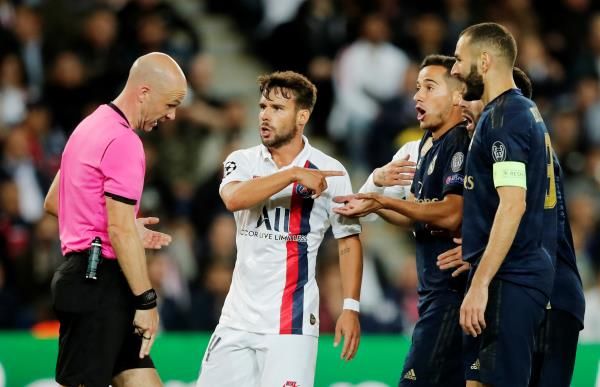 من مواجهة سابقة بين سان جيرمان وريال مدريد