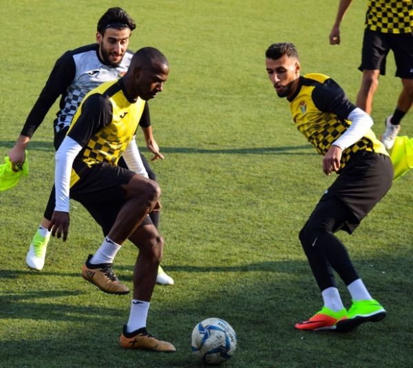 من تدريبات الأولمبي الأردني