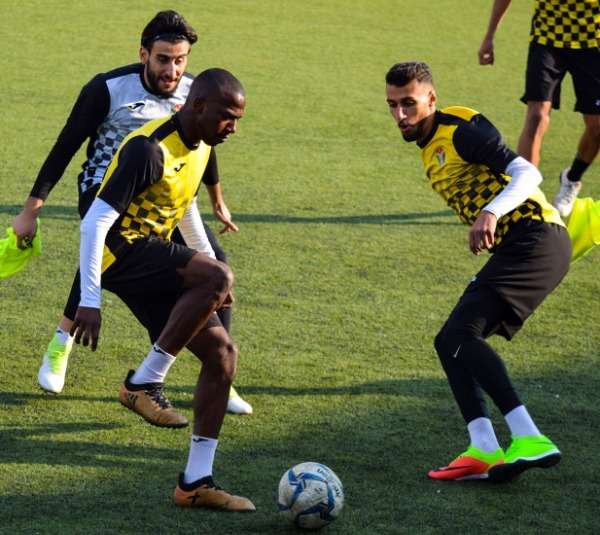 من تدريبات الأولمبي الأردني