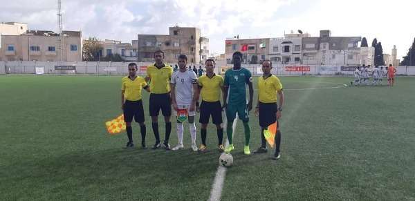 لقطة من المباراة