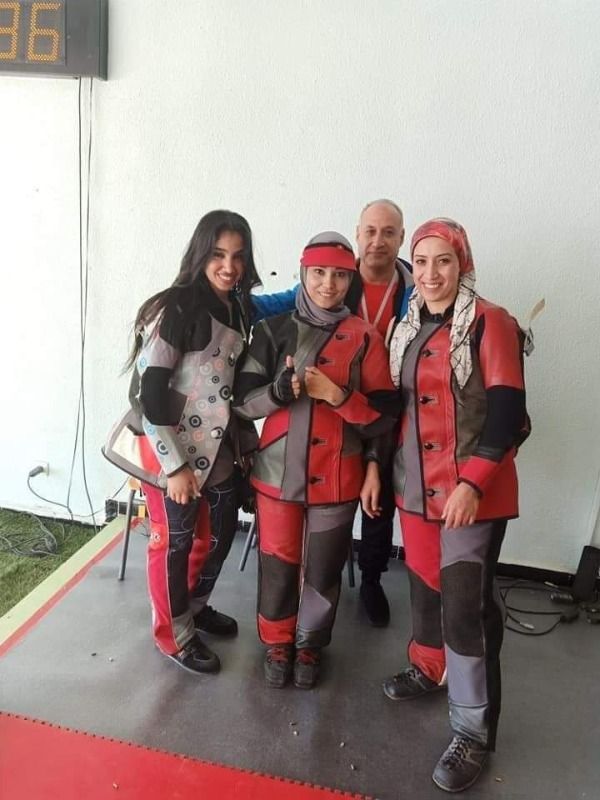 فريق الرماية المصري سيدات