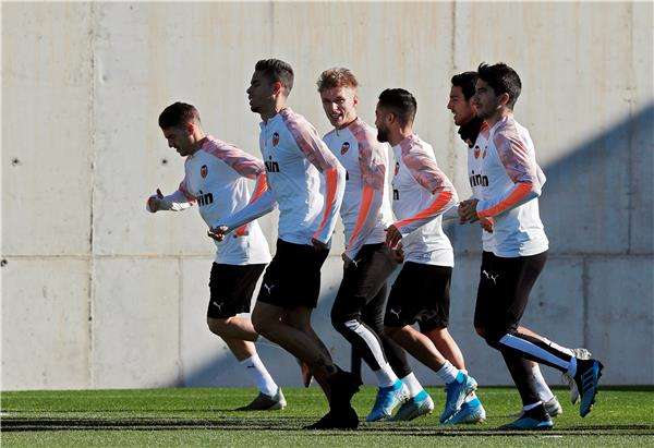 جانب من التدريبات 