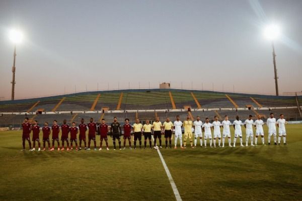 قبل انطلاق المباراة