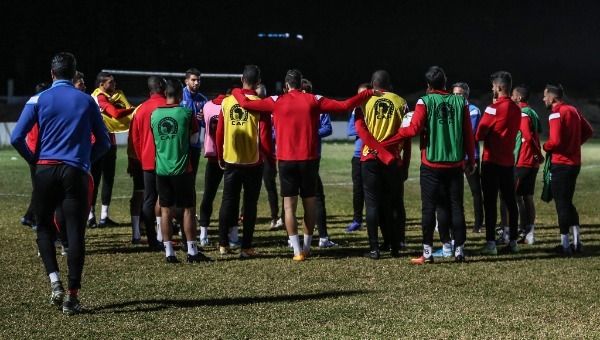 من مران الأهلي 