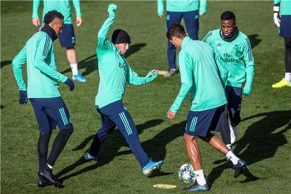 من تدريبات ريال مدريد 