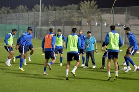 من مران منتخب الكويت