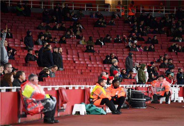 مدرجات ملعب الإمارات