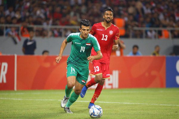 من مباراة سابقة للعراق