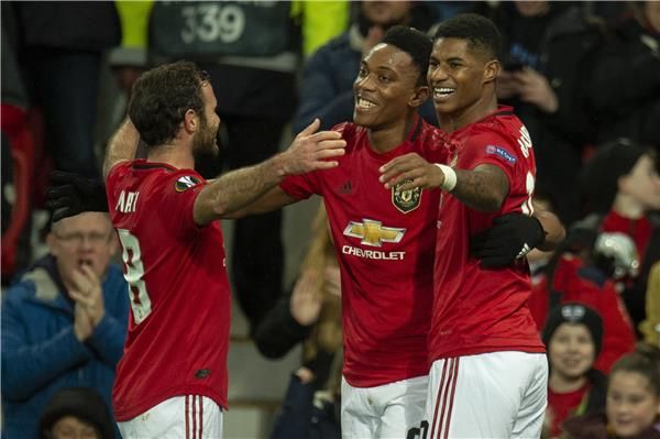 مارسيال مع مانشستر يونايتد