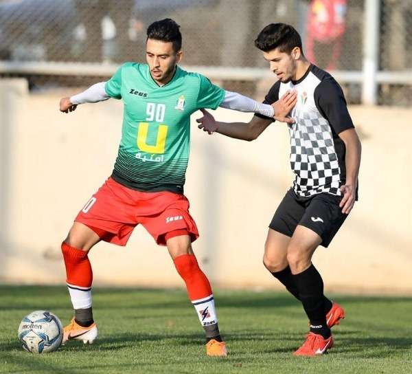 جانب من المباراة