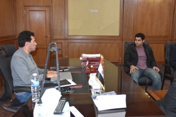  أشرف صبحي مع محمد إيهاب