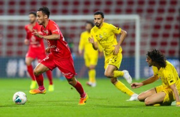 مباراة شباب الأهلي والوصل