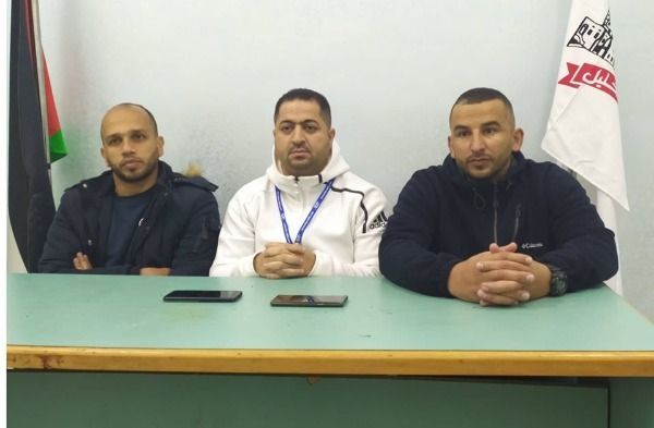 تامؤتمر الصحفي لمدرب أهلي الخليل والقوات 