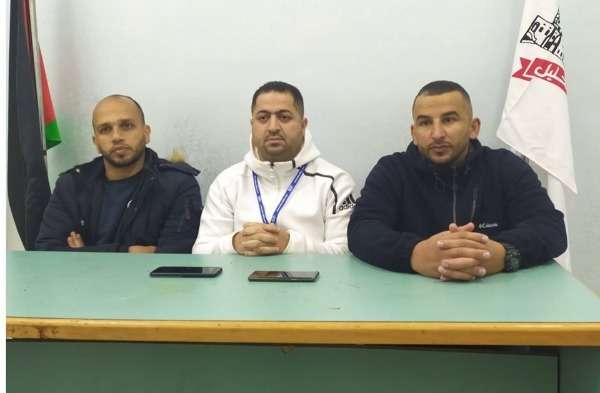 تامؤتمر الصحفي لمدرب أهلي الخليل والقوات