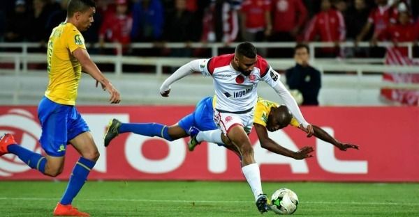 الحداد في مباراة سابقة أمام صن داونز