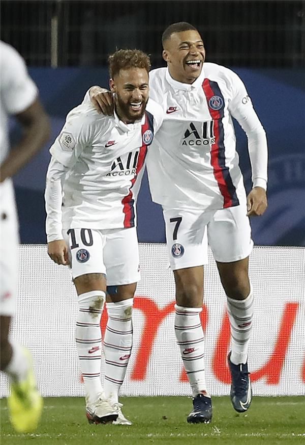 نيمار ومبابي