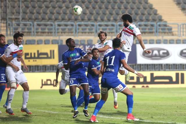 من لقاء سابق بين الزمالك وسكوحة