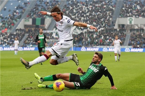 جانب من لقاء ساسولو وكالياري