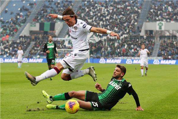 جانب من لقاء ساسولو وكالياري