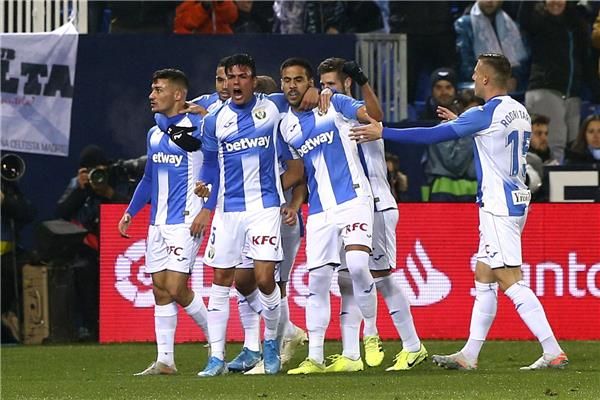 فرحة لاعبي ليجانيس