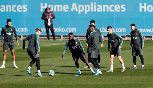 تدريبات برشلونة