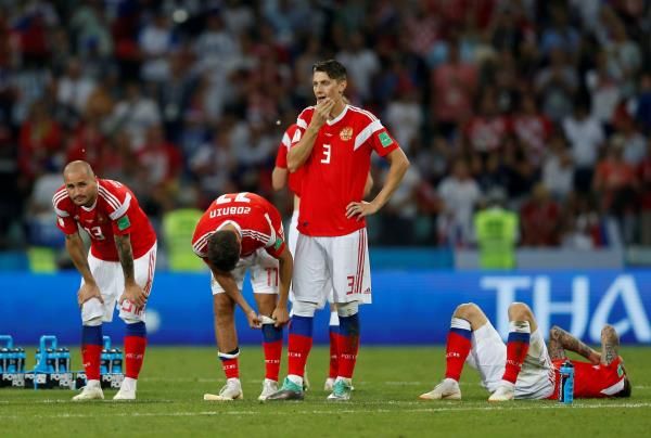 لاعبو روسيا