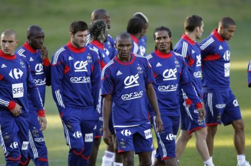 رفض لاعبي فرنسا التدريب في كأس العالم الماضية