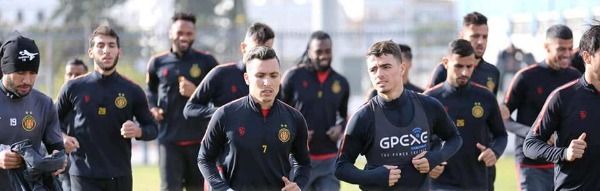 من تدريبات الترجي