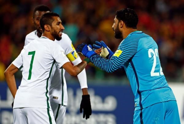 لاعبو المنتخب السعودي